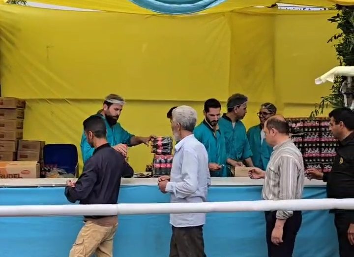 فیلم | گزارش شهروند خبرنگار مبارکه پرس از موکب های امام رضا ع در مشهد مقدس