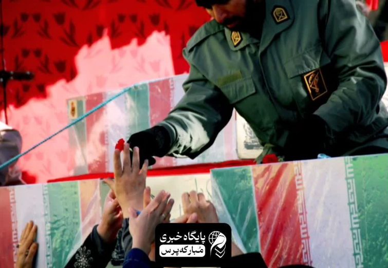 ببینید آیین تشیع پیکر پاک شهدای گمنام