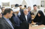 بازدید وزیر میراث فرهنگی، گردشگری و صنایع دستی از نمایشگاه صنایع دستی شهر مبارکه
